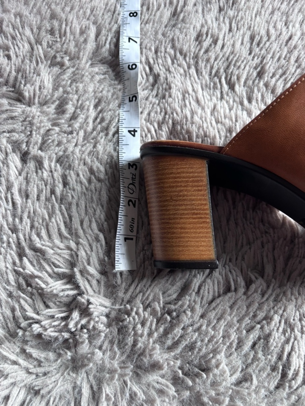 Nine West CitiGirl made in Italy Block heel Sandal size 8 - Picture 7 of 7